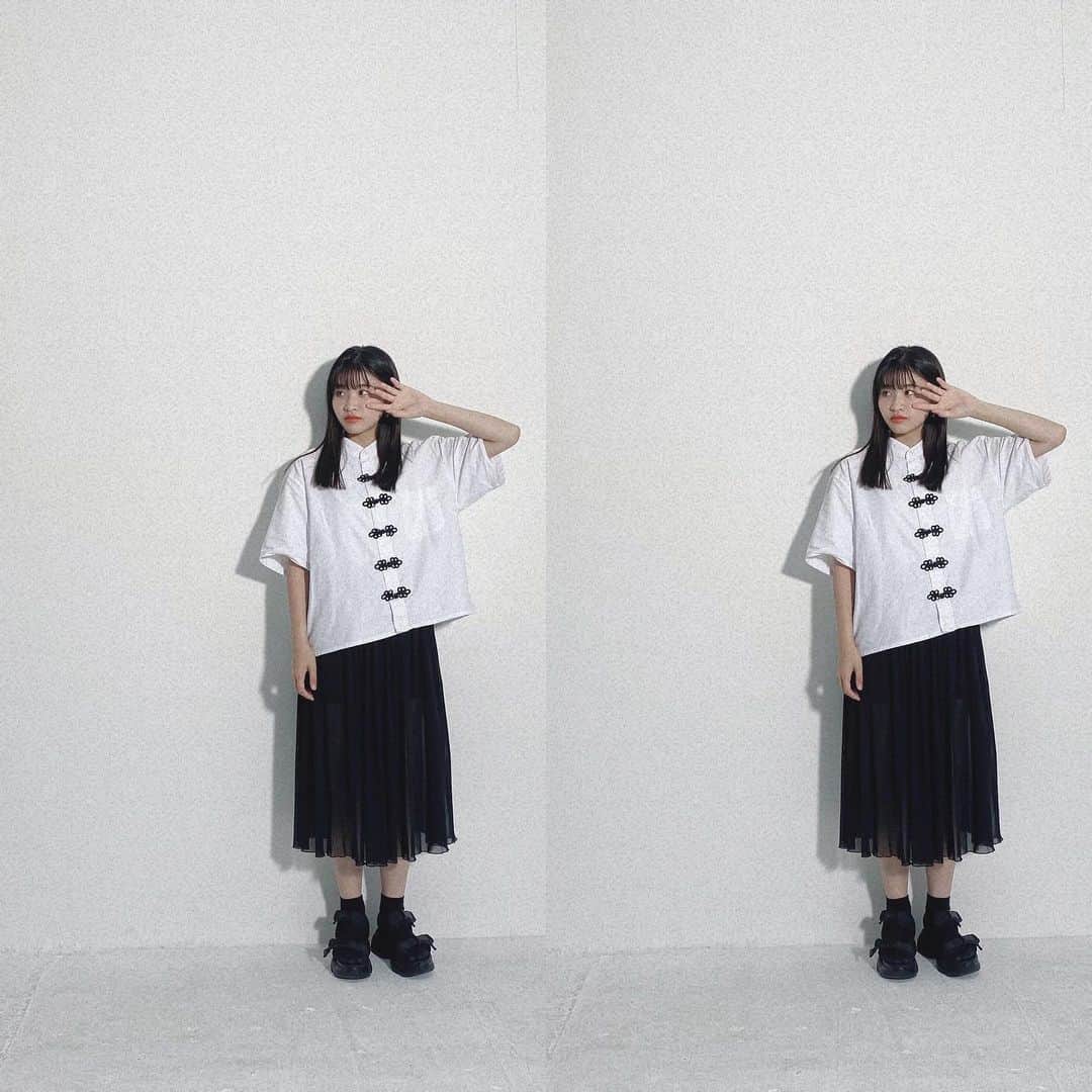 若林真帆のインスタグラム：「1週間ぶり✊🤍 #まほこーで」
