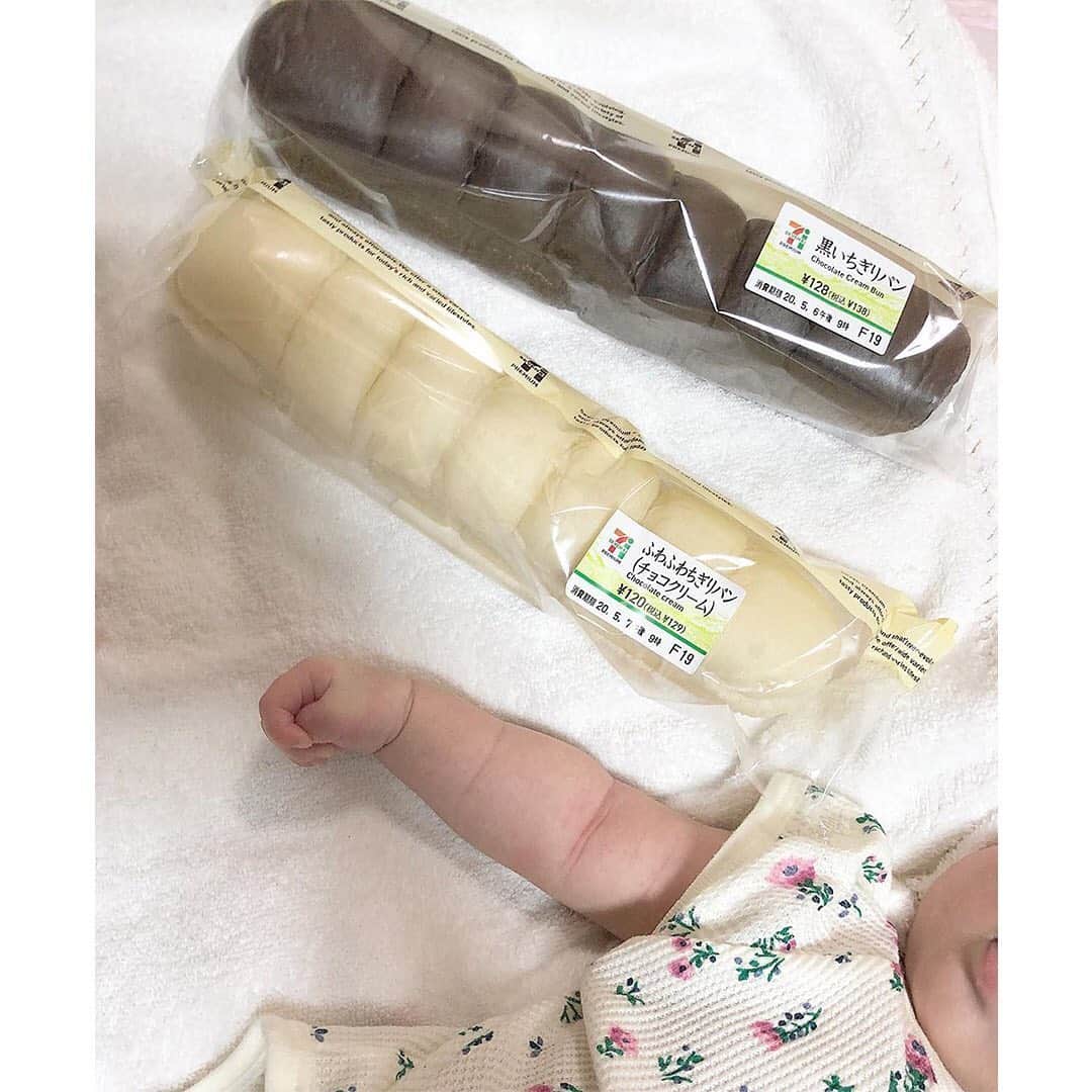 Mamagirl ママガールさんのインスタグラム写真 Mamagirl ママガールinstagram セブンイレブンのちぎりパンとベビーの腕が完全一致 一度はやってみたい というお声が多いベビーの腕とちぎりパンとの比較 どのちぎりパンも美味しそう