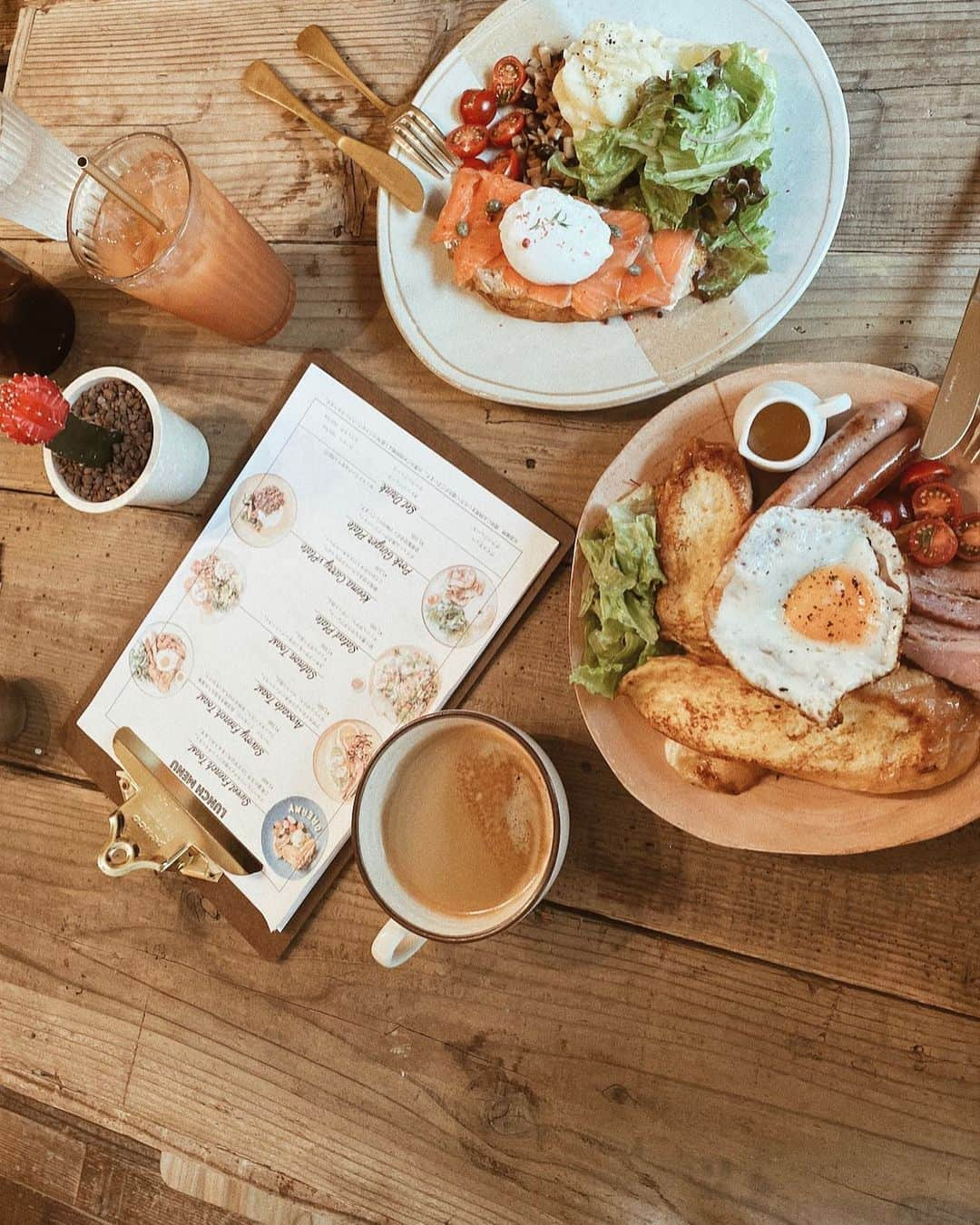 遠山茜子さんのインスタグラム写真 - (遠山茜子Instagram)「可愛すぎるlunch🍴🧡 @the3rd_shibuya ・ #lunch#food#menu#cute#good#healthy#instagood#good」6月19日 20時45分 - akane_016t