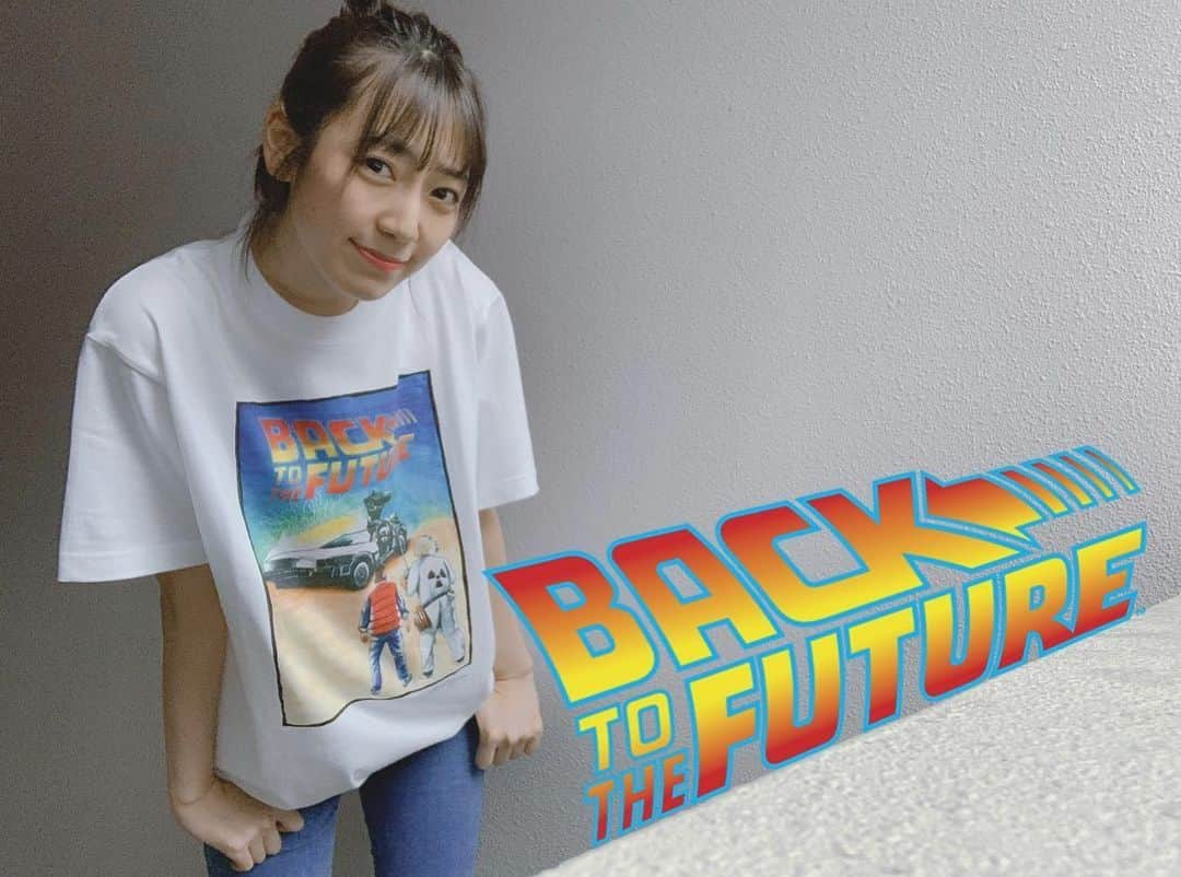 松井咲子さんのインスタグラム写真 - (松井咲子Instagram)「準備万端！ . #backtothefuture #BTTF #tshirt #movietee #movietshirt #Tシャツ #さきT #ships #leftyart #コラボ」6月19日 21時00分 - sakiko___official