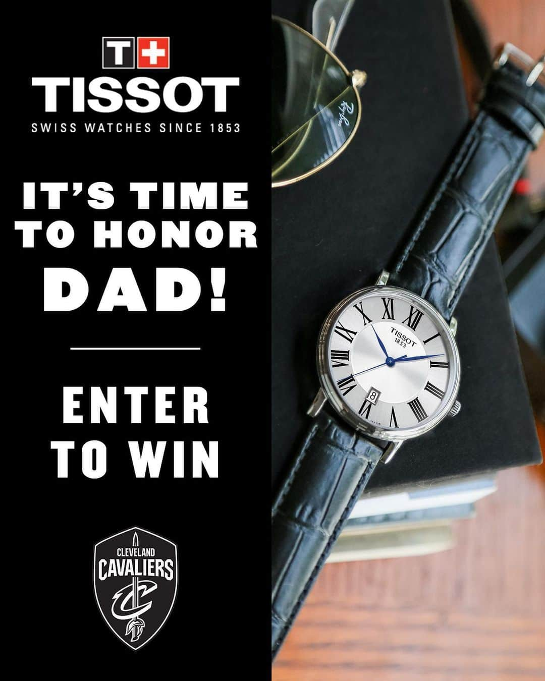 キャブスさんのインスタグラム写真 - (キャブスInstagram)「Father’s Day is around the corner! ••• Comment your favorite 🏀 memory with a father figure for a chance to win a watch from @tissot.us ‼️ #ThisIsYourTime | #BeTheFight」6月19日 22時01分 - cavs