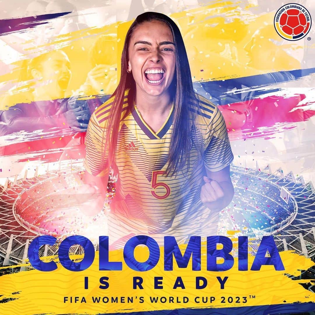 サッカー コロンビア代表チームのインスタグラム：「Nuestro país sueña con albergar la primera Copa Mundial de la FIFA Femenina de Mayores en Sudámerica.  Por eso hoy le decimos al mundo #ColombiaEstáLista 🇨🇴」