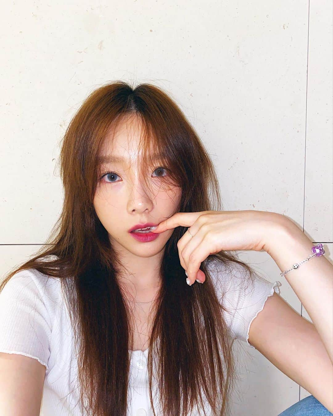 テヨン さんのインスタグラム写真 - (テヨン Instagram)「😳🌼」6月19日 22時51分 - taeyeon_ss