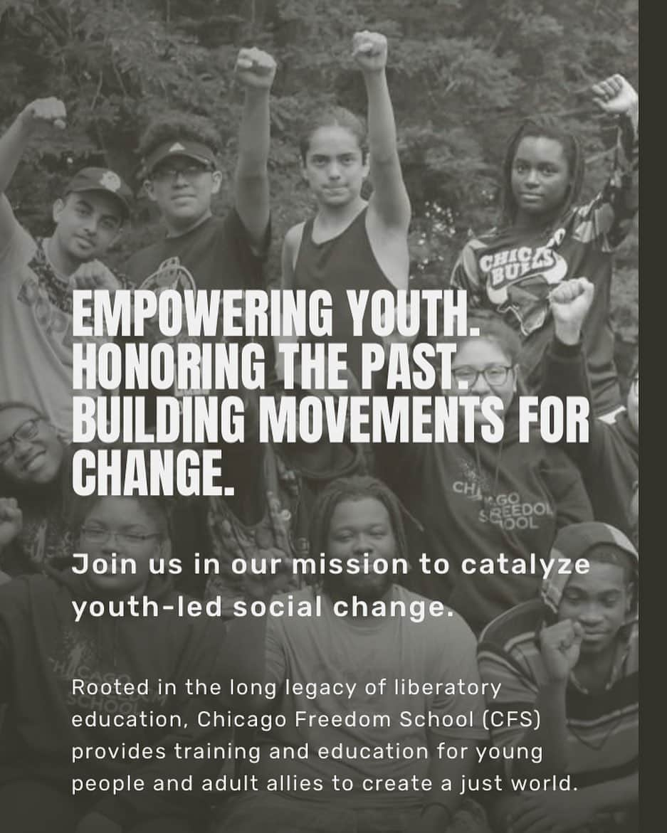 キャリー・クーンのインスタグラム：「To celebrate #Juneteenth, I’m setting up a monthly contribution to @chifreeschool to support their mission to catalyze youth-led social change. https://chicagofreedomschool.org」