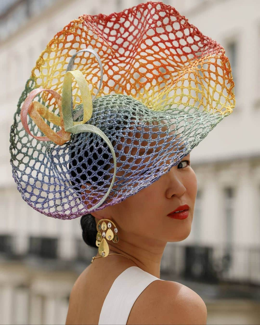 Mariko Kuoさんのインスタグラム写真 - (Mariko KuoInstagram)「All the colours of the rainbow as featured in @tatlermagazine and @telegraph 🌈🌈🌈 #StyledWithThanks🌈 #RoyalAscot」6月19日 23時35分 - marikokuo