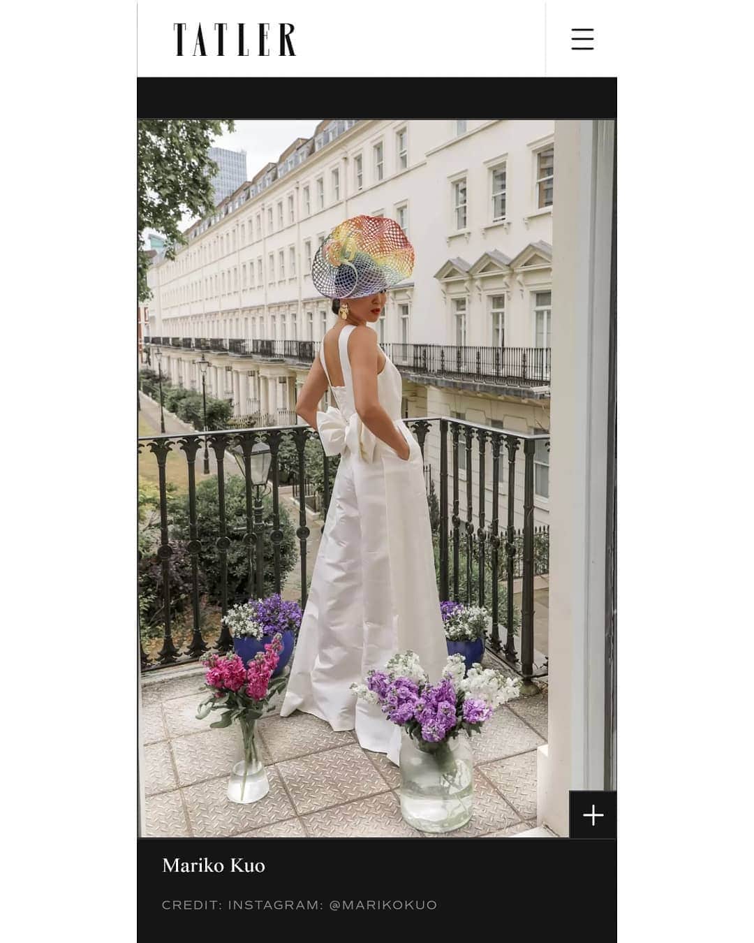 Mariko Kuoさんのインスタグラム写真 - (Mariko KuoInstagram)「All the colours of the rainbow as featured in @tatlermagazine and @telegraph 🌈🌈🌈 #StyledWithThanks🌈 #RoyalAscot」6月19日 23時35分 - marikokuo