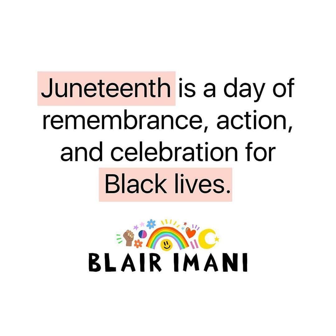トムズシューズのインスタグラム：「#Regram: @blairimani // “Juneteenth is a day of remembrance, action, and celebration for Black lives. #Juneteenth, also known as #EmancipationDay or #FreedomDay, is celebrated annually on June 19th. It’s meant to commemorate the end of slavery in the United States, but like most brief definitions, that’s far from the whole story."」