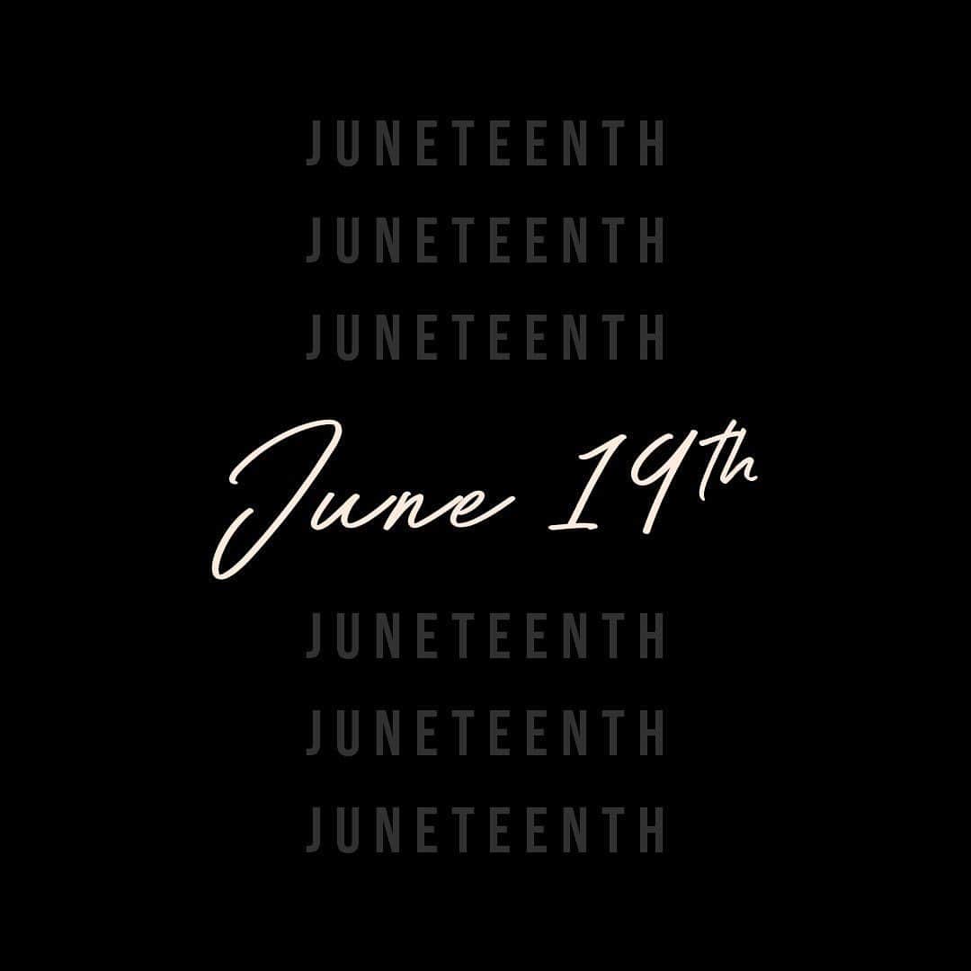ボトキエのインスタグラム：「“Nobody’s free until everybody’s free” - Fannie Lou Hamer • we are listening, learning about, and observing Juneteenth (June 19th), which marks the end of slavery in the U.S. • today is a cel-liberation that we recognize & support endlessly 🖤 #juneteenth」
