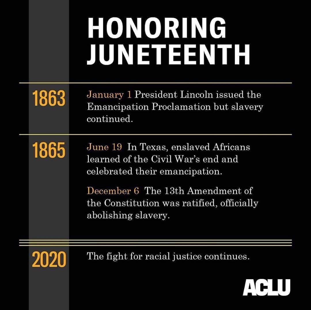 ケシャさんのインスタグラム写真 - (ケシャInstagram)「#Repost @aclu_nationwide •⁣ Happy Juneteenth! We honor this day by working in solidarity with all those fighting for racial justice.」6月20日 3時55分 - kesha