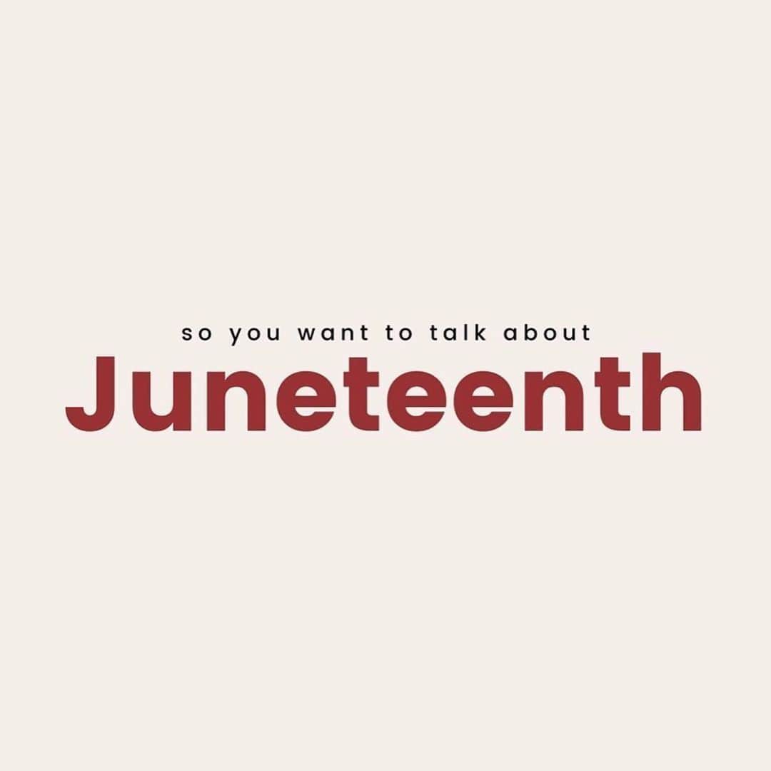 のインスタグラム：「I definitely did not learn about this in school. Make this a holiday. #juneteenth #repost @soyouwanttotalkabout」