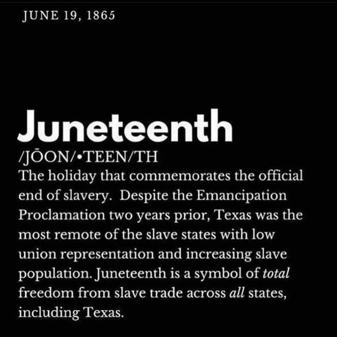 ファボラスのインスタグラム：「Happy JuneTeenth 🖤✊🏾」