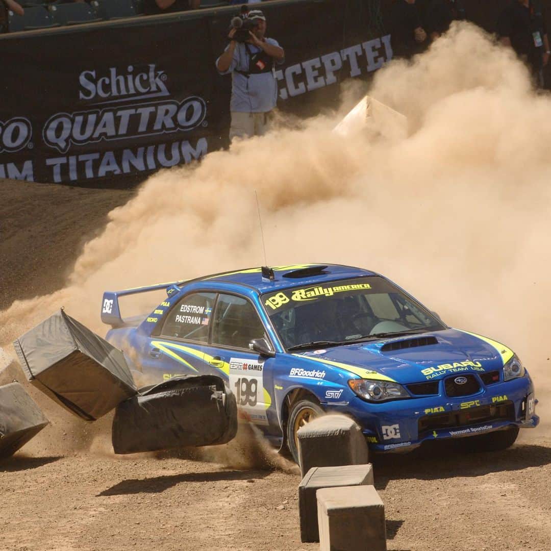 Subaru Rally Team USAさんのインスタグラム写真 - (Subaru Rally Team USAInstagram)「🔥Who was at the #XGames 12 in 2006? This was when #rally was included as one of the disciplines in sports for the first time and the rest is history. #XGames25 @subaru_usa @travispastrana #colinmcrae #subaru #subarurally」6月20日 6時45分 - subarumotorsportsusa
