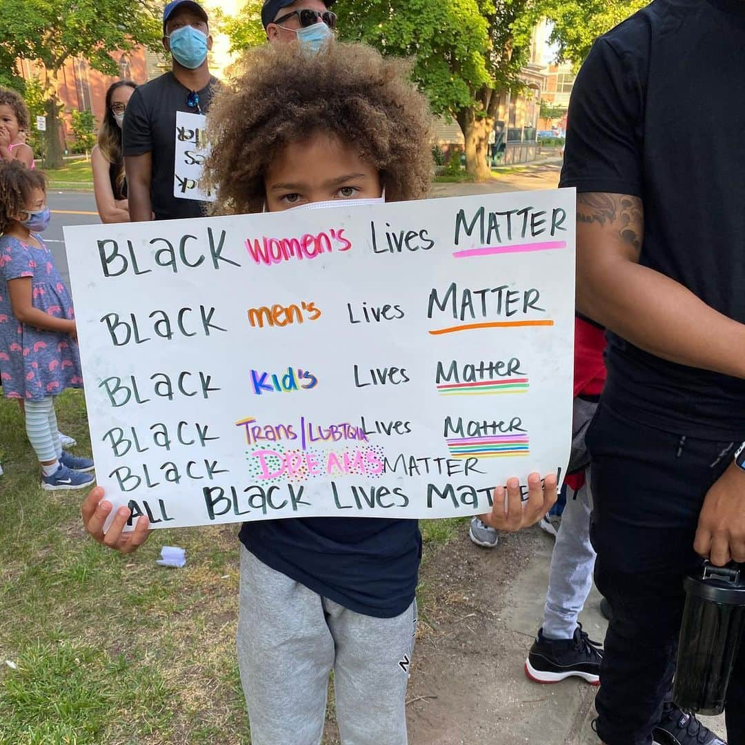 レイ・アレンさんのインスタグラム写真 - (レイ・アレンInstagram)「Happy Juneteenth! #blacklivesmatter #1865 #middletownct」6月20日 9時54分 - trayfour