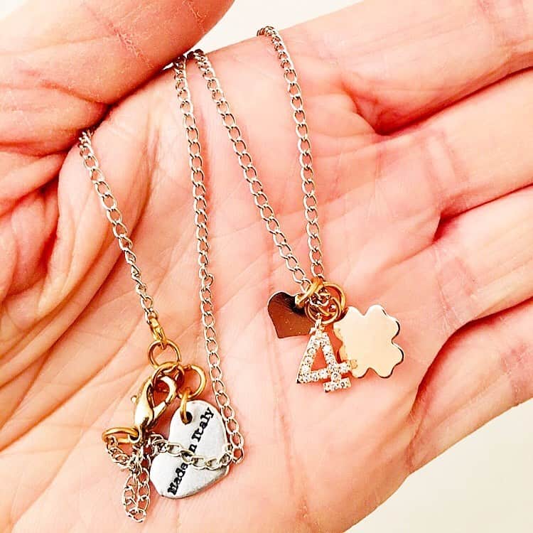 メイデンアートのインスタグラム：「My lucky number 🍀 . Which is yours???🌈🌈🌈 . . . . #numbernecklaces #numbernecklace #numberjewelry #jewelry #bohochic #bohostyle #bohojewelry #bohochicjewelry #luckyjewelry #luckynecklace #bohojewels #bohojewellery #angera #madeinitaly #varese #varesetheplacetobe #vareseshopping #iocomproadangera」