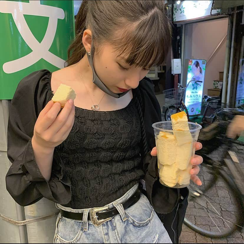 坂本瑞帆さんのインスタグラム写真 - (坂本瑞帆Instagram)「このカステラまんじで美味しい🥵 空気みたい☁️」6月20日 20時37分 - s.mizuho_0125