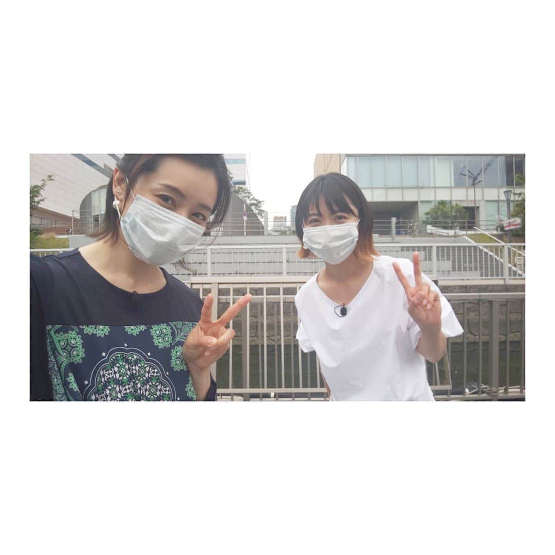 小塚舞子のインスタグラム：「今日はおとな旅あるき旅！ 三田村さんはなんとリモート出演。 大丈夫だったのかしら、私たち… 18時半〜テレビ大阪ぜひご覧ください！ #おとな旅あるき旅#テレビ大阪#福島グルメ #中之島グルメ」
