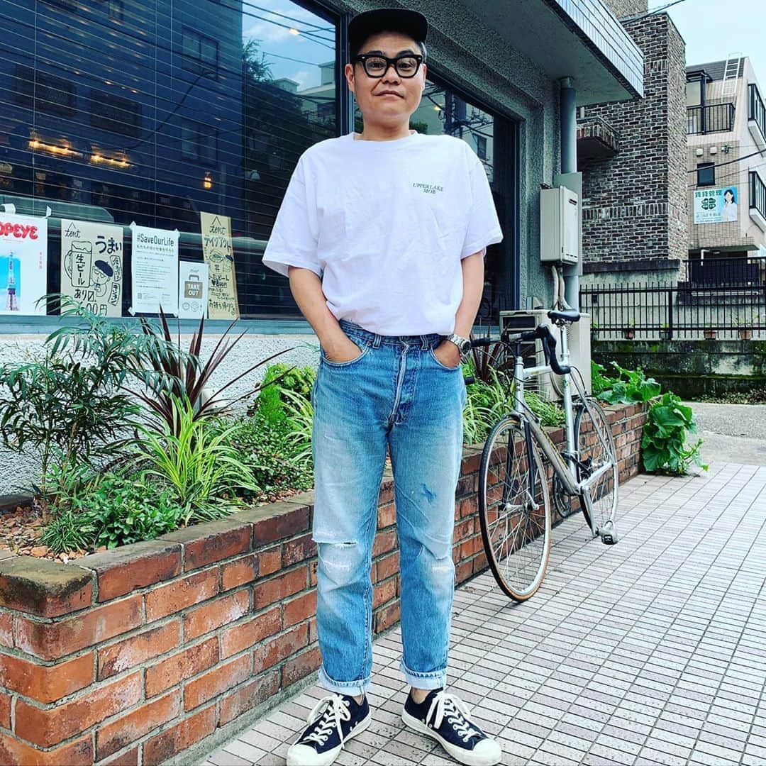 松田岳二さんのインスタグラム写真 - (松田岳二Instagram)「1985年15歳の時にアメ村で買った初めての501は66古着でした。まだ履ける。」6月20日 13時17分 - cbsmgrfc