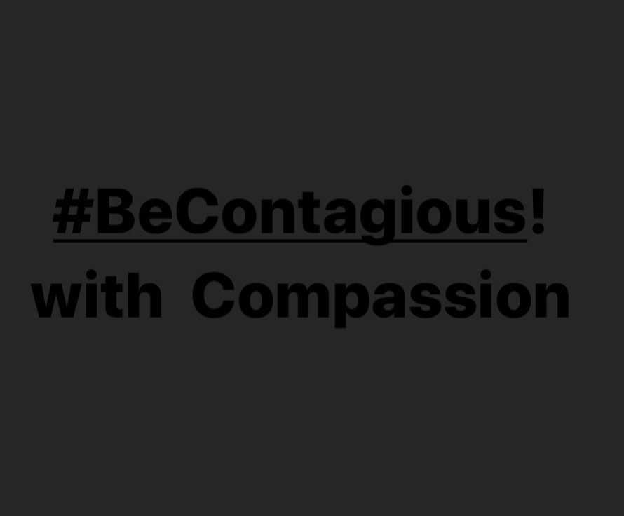ヴィクター・ウッテンのインスタグラム：「#BeContagious! with Compassion」