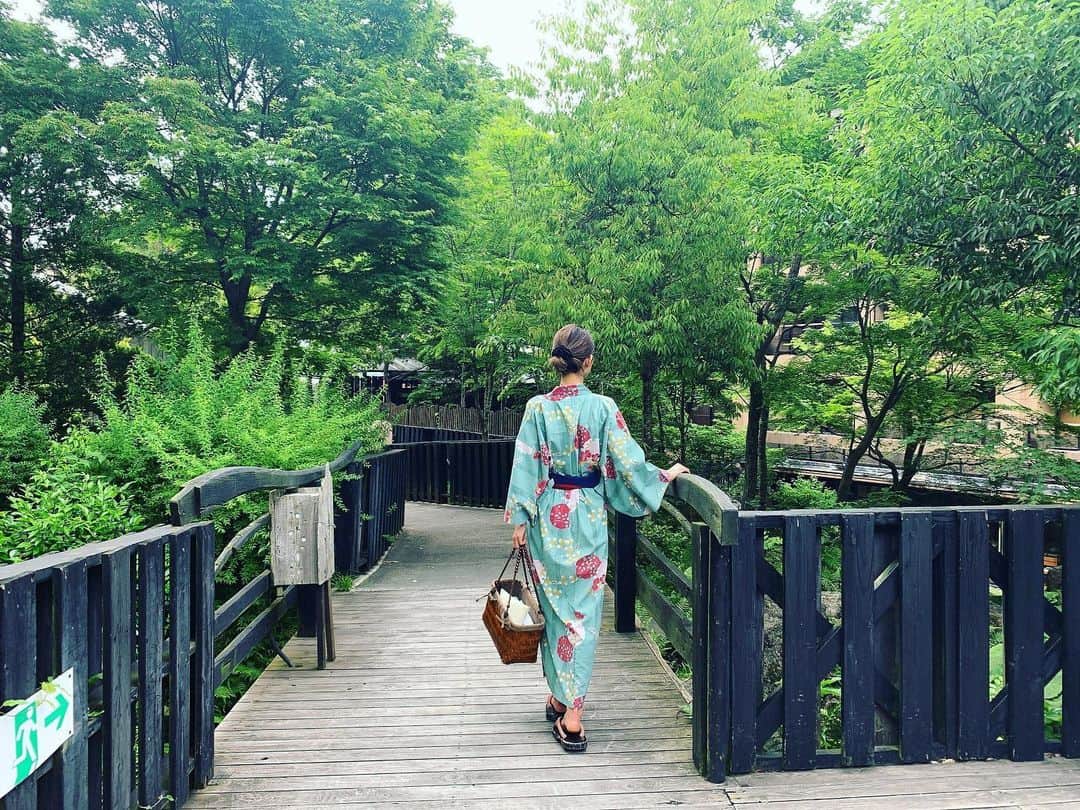 のインスタグラム：「. . 🌿🌿🌿✨ . #温泉 #強羅温泉 #女旅 #温泉最高 #緑と温泉 #最高の癒し #贅沢時間 #贅沢時間をありがとう #感謝感激  #ナイスカメラワーク」