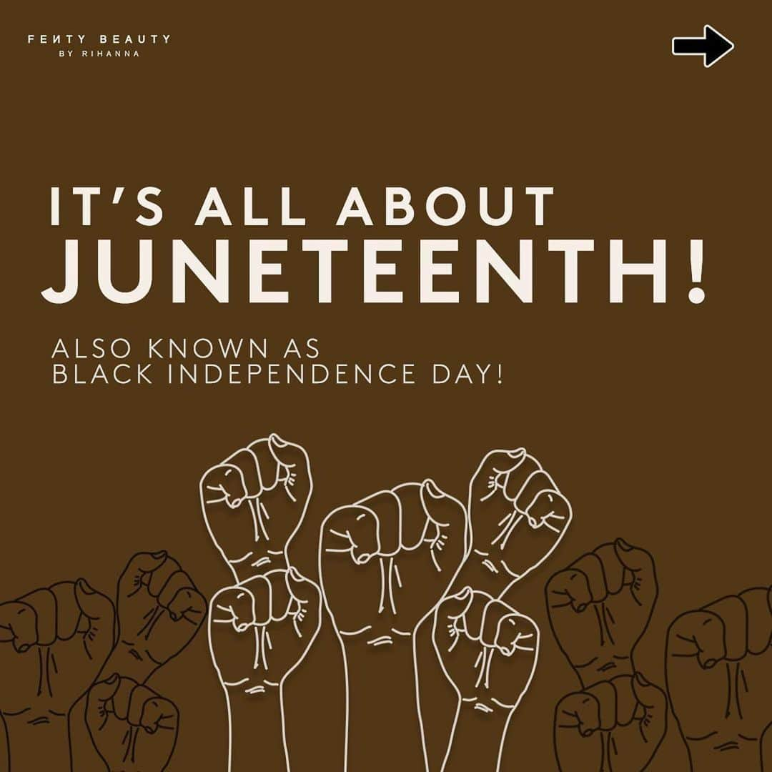 リアーナさんのインスタグラム写真 - (リアーナInstagram)「✊🏿JUNETEENTH✊🏿」6月20日 14時14分 - badgalriri