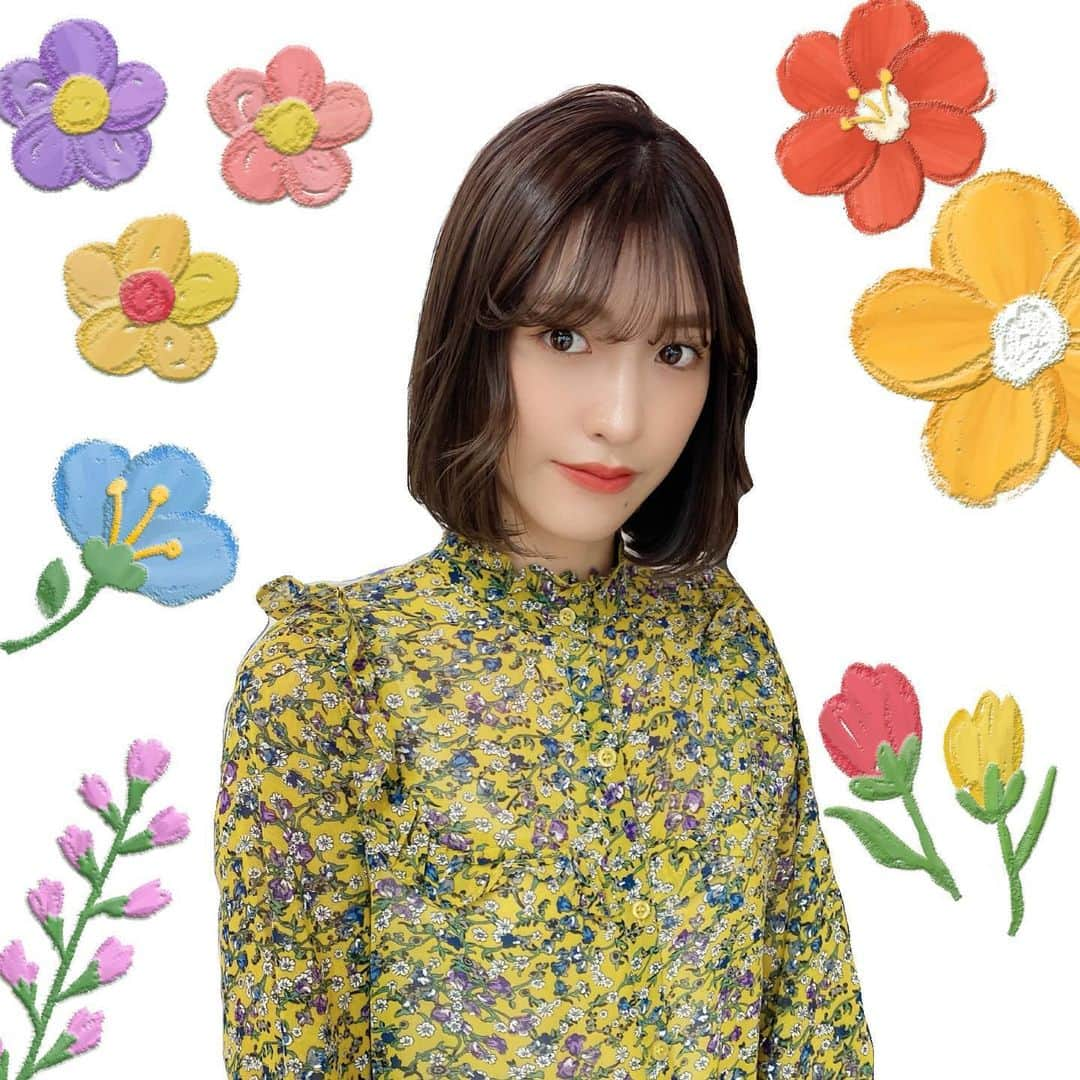 今田美奈さんのインスタグラム写真 - (今田美奈Instagram)「🌼 おうち時間で伸びきってた髪の毛をばっさり〜✂ 5㌢くらい切ったよ。ショート復活✌︎ 前髪は今まで通りに流すこともできるようにしたから アレンジ楽しみ☺︎ . .」6月20日 20時59分 - _minaimd.j_