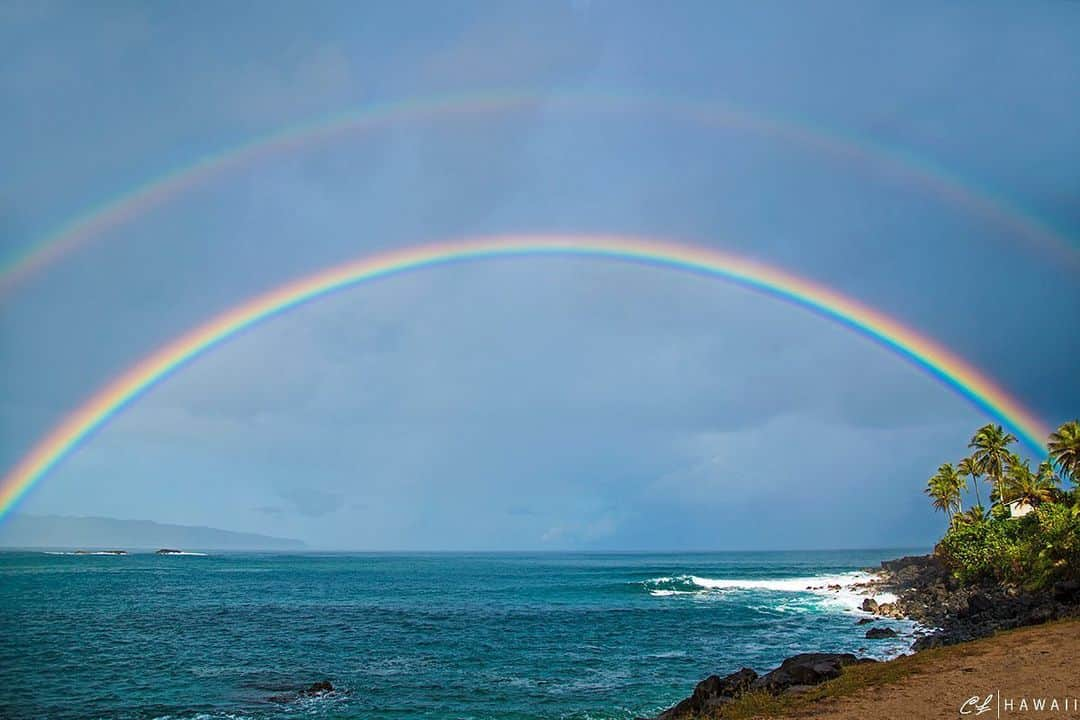 クラーク・リトルさんのインスタグラム写真 - (クラーク・リトルInstagram)「Where I live, there are rainbows 😁🌈🌈🤙🏼 #clarklittle 🆑」6月20日 15時47分 - clarklittle