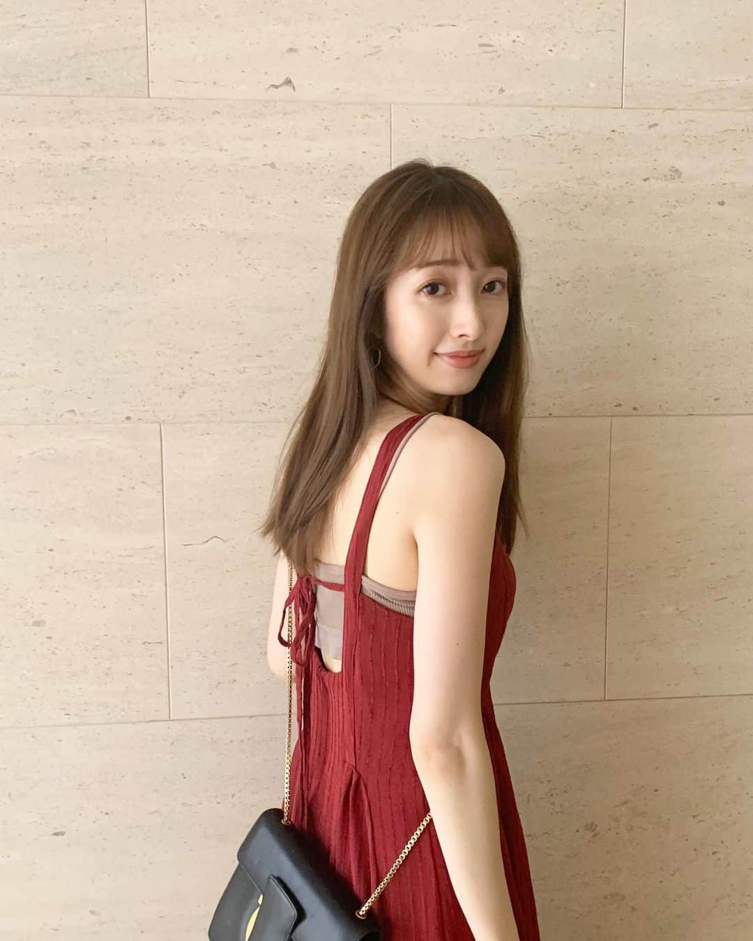 團遥香さんのインスタグラム写真 - (團遥香Instagram)「今日の私服さん☺︎ このワンピースやっと着られた✌️ 背中も可愛いっ  @chiik.official #ootd #だんちゃんのしふく」6月20日 17時44分 - haruka_dan_official