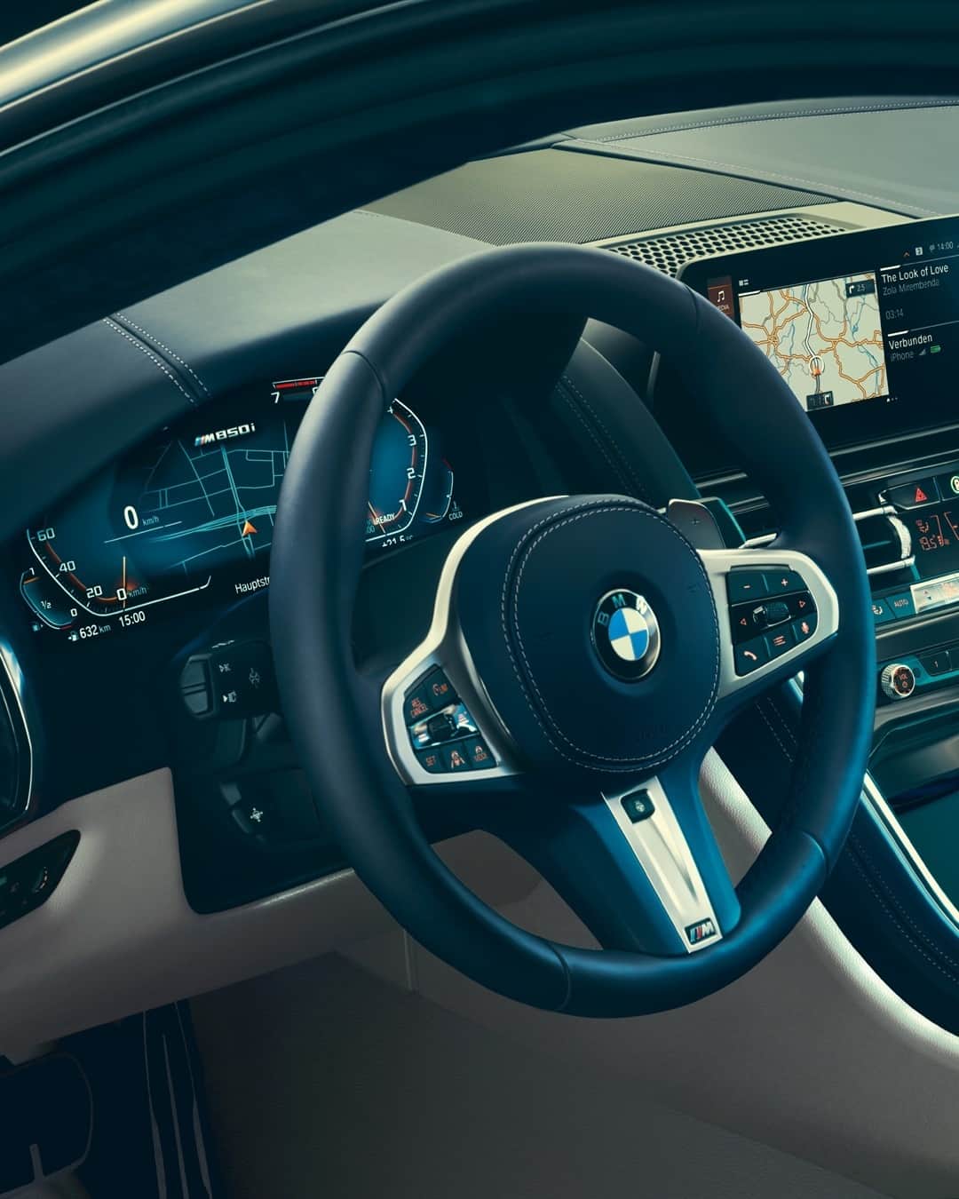 BMWのインスタグラム：「Evokes powerful emotions. The BMW 8 Series First Edition Coupé. #THE8 #BMW #8Series  __ BMW M850i xDrive Coupé: Fuel consumption in l/100 km (combined): 10.0–9.9. CO2 emissions in g/km (combined): 227–224.  Further information: www.bmw.com/disclaimer. Acceleration (0-100 km/h): 3.7 s. Power: 390 kW, 530 hp, 750 Nm. Top speed (limited): 250 km/h.」