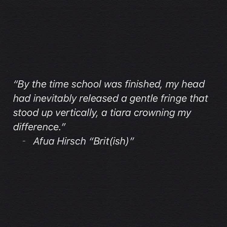 リアン・ラ・ハヴァスのインスタグラム：「I’m reading something good and it’s called “Brit(ish)” by @afuahirsch. Being mixed race can be mad confusing sometimes so thank you for sharing your own experience💛」