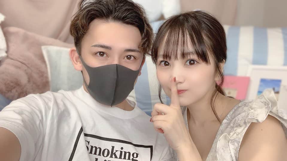 カブキンのインスタグラム：「婚活女子の自宅にお邪魔して撮影しました😌  @shoko_hamada  #婚活 #婚活YouTuber  #モテたい  #自宅デート  #あと9日で結婚したい  #遠近法使っても顔でかい  #fr2」