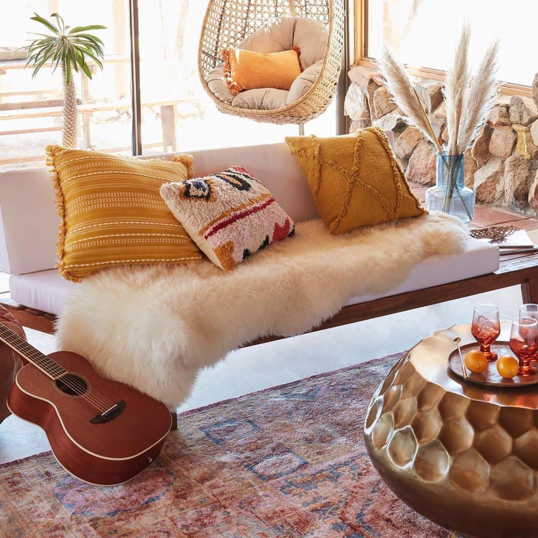 Wal-Mart Stores, Incのインスタグラム：「Vibrant colors and chic textiles bring the best elements of our 🌎right into your home. #WalmartHome #BohemianDreams」