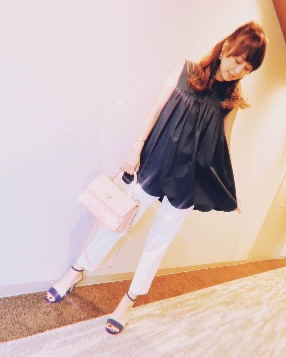 渡辺美奈代さんのインスタグラム写真 - (渡辺美奈代Instagram)「お洋服 #YOKO CHAN #PLST #CHANEL」6月20日 23時50分 - watanabe_minayo