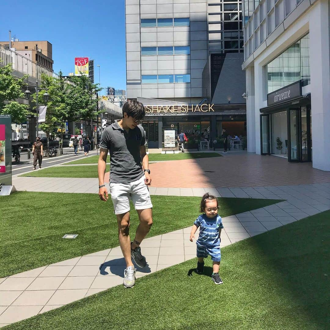 田中隼人さんのインスタグラム写真 - (田中隼人Instagram)「ヒルズのSHAKE SHACKはいつ行っても空いててサイコー🤗🤗 子連れに優しいお店なのでみなさんも是非🙆‍♂️」6月21日 0時23分 - tanaka_hayato