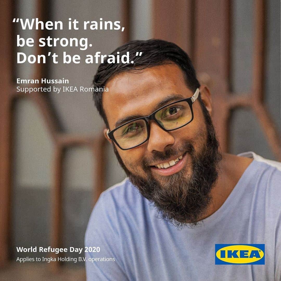 IKEA USAさんのインスタグラム写真 - (IKEA USAInstagram)「On World Refugee Day, we celebrate the resilience and strength it takes to leave one home and build another. By 2022, we will have 2500 refugees involved in Skills for Employment programs in 30 countries across the world. #WRD2020」6月21日 1時10分 - ikeausa