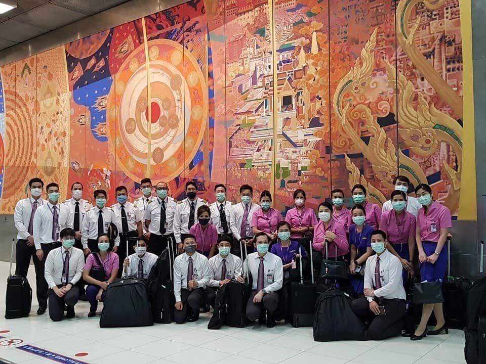 タイ航空さんのインスタグラム写真 - (タイ航空Instagram)「During 17 - 18 June 2020 THAI cooperated with Thai Ministry of Foreign Affairs, the Royal Thai Embassy in Canberra, and the Royal Thai Embassy in Jakarta to operate Bangkok - Perth - Jakarta - Bangkok chartered flights to fly stranded Thais in Australia and Indonesia and stranded Australians in Thailand back home.  #ThaiAirways #TGBecauseWeCare #StayStrongTogether #LeaveNoOneBehind」6月21日 1時30分 - thaiairways