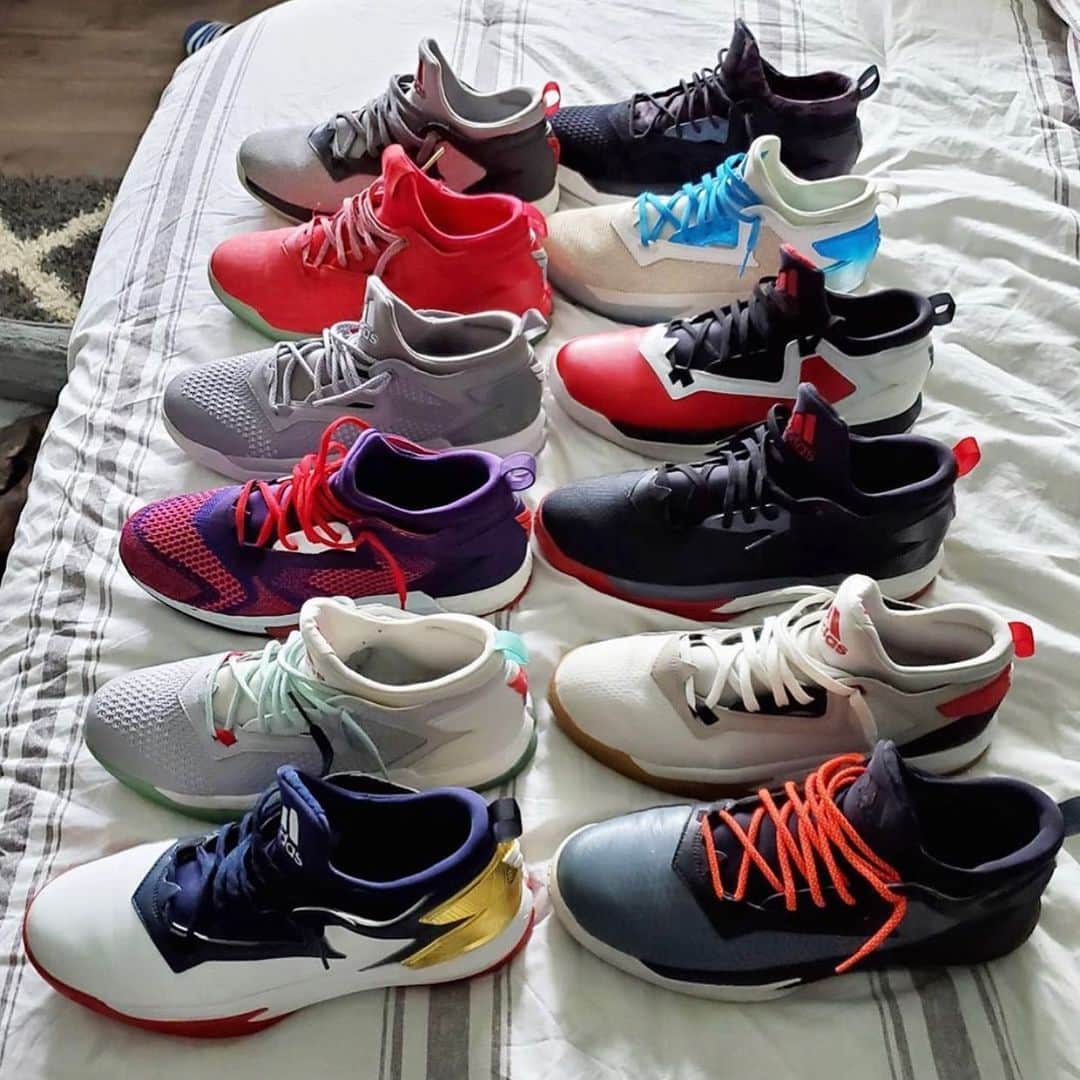 デイミアン・リラードさんのインスタグラム写真 - (デイミアン・リラードInstagram)「6 signature shoes in and @ka_ma_chi has continued to be one of my biggest supporters. He has a bunch of PEs and customs in his collection. What’s your favorite year of the Dames? @adidashoops #FreeToCreate #YKWTII ⌚️」6月21日 2時15分 - damianlillard