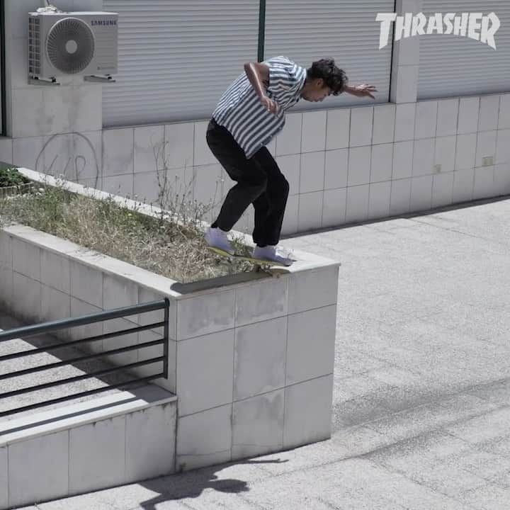 スラッシャーのインスタグラム：「✨ @thaynancosta for @dc_skateboarding 🛹 His DOMINO part is LIVE on all Thrasher channels 📡」