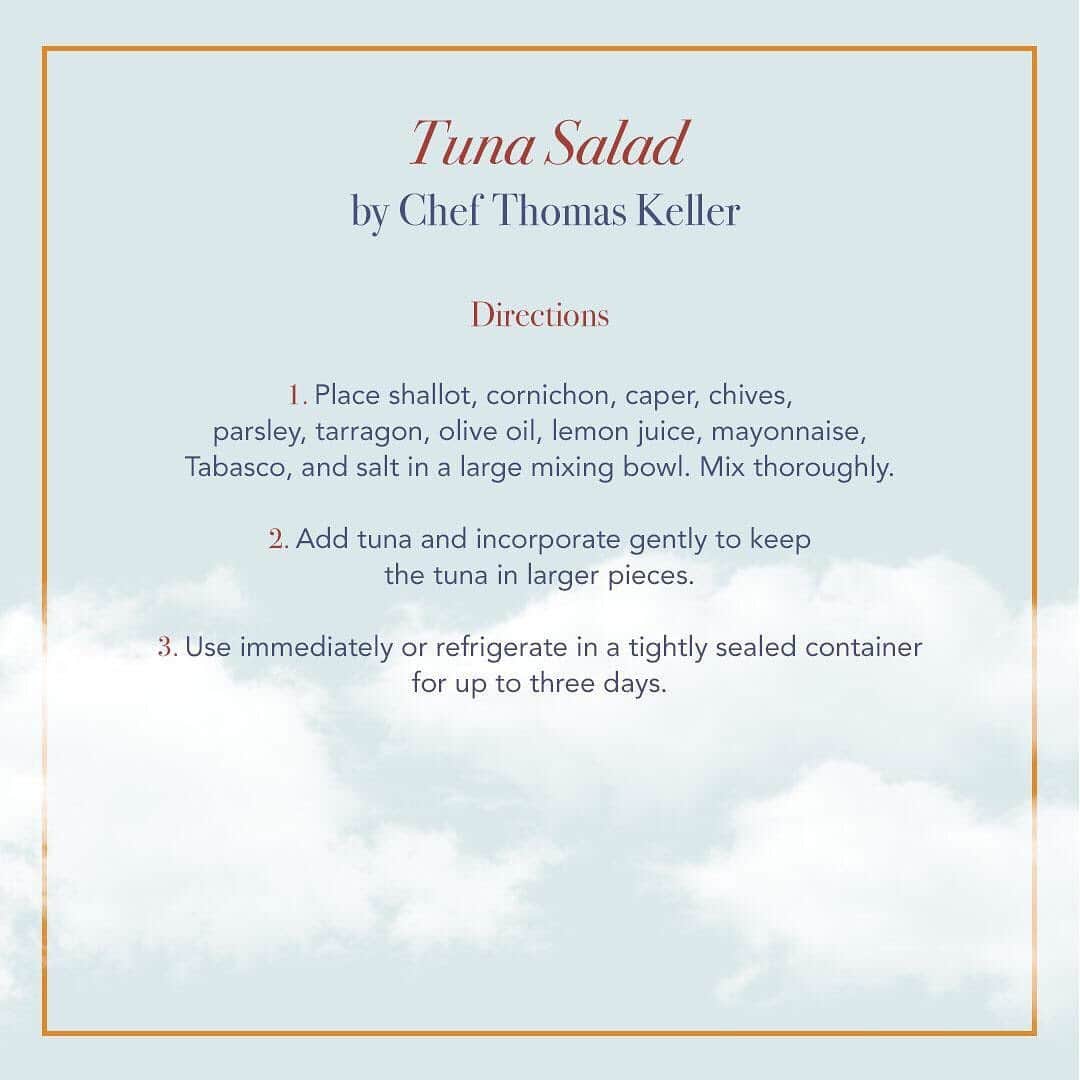 The Venetian Las Vegasさんのインスタグラム写真 - (The Venetian Las VegasInstagram)「Pantry packed with tuna? @chefthomaskeller of @bouchon_bistro has the answer with a recipe for a delectable tuna salad. Tell us if you'll be making this at home!」6月21日 2時56分 - venetianvegas