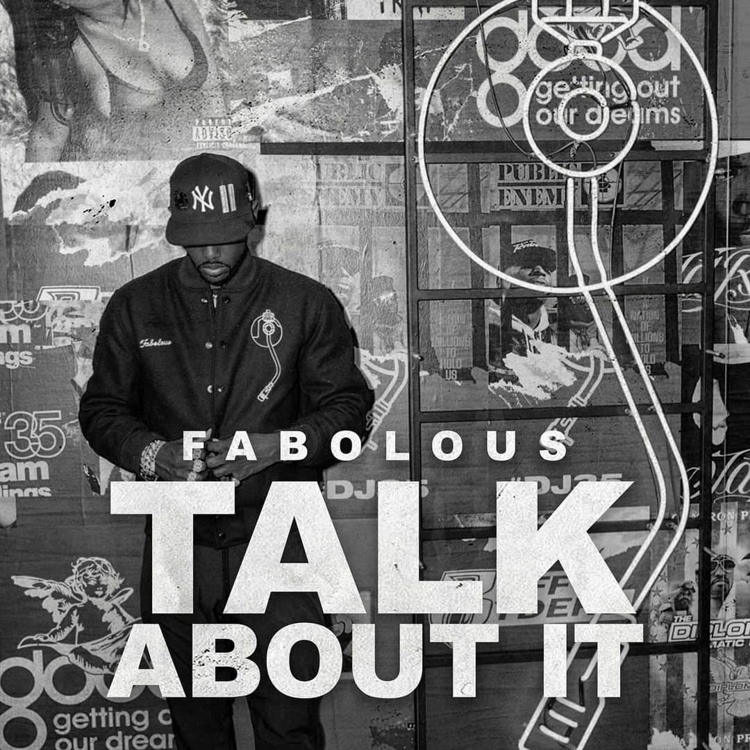 ファボラスのインスタグラム：「Curated the “ TALK ABOUT IT “ playlist with @defjam.. A collection of Mood Music for the times from Def Jam artists past & present.. check it out.. *LINK IN BIO*」