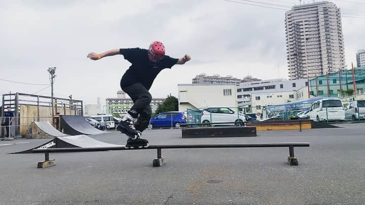 安床武士のインスタグラム：「1,2,3. @usdskates  @undercoverwheels  @myfitliners  @goodskates_inc  @canamonroad_japan  @lzbn_official  @papasu1048  #rollerblading #usdskates #usdaeon #aeon72 #inlineskate #takeshiyasutoko #インラインスケート #ローラーブレード #安床武士」