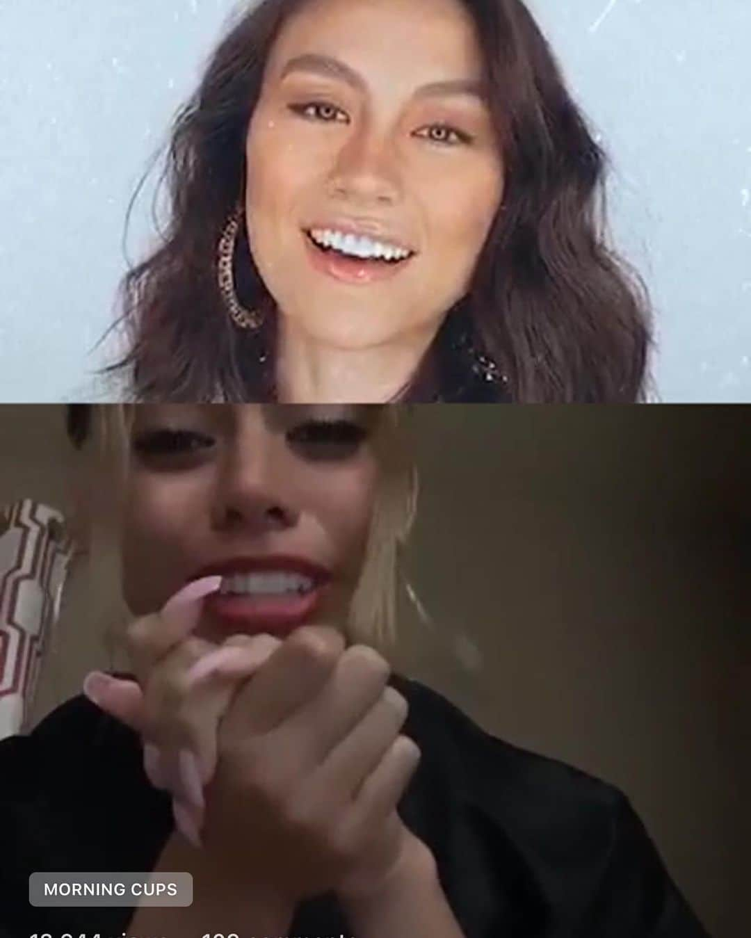 アグネス・モニカさんのインスタグラム写真 - (アグネス・モニカInstagram)「A whole mood. Check out our IG Live on my IGTV “MOrning Cups” with AGNEZ MO and Dinah 🤍 LOVE UUUU @dinahjane97 . . #AGNEZMO」6月21日 14時57分 - agnezmo