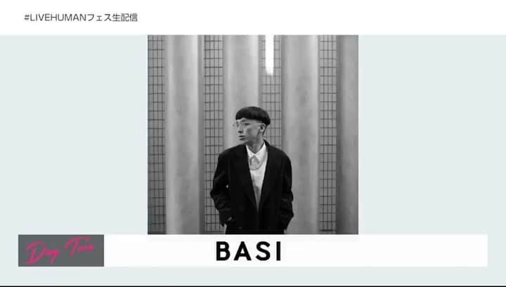 BASI（バシ）のインスタグラム：「. 『LIVE HUMAN 2020』 6月20日（土） 6月21日（日）  各日13:30～ 配信先：PayPerView 料金：各日 ￥3,000. . ※ABEMAコイン2,500コイン相当  出演： AmPm 瑛人 Awesome City Club 大塚 愛 大橋トリオ Caravan THE CHARM PARK 空音 土岐麻子 ビッケブランカ みゆな MONKEY MAJIK  eill 大森靖子 kojikoji SIRUP SKY-HI 東京スカパラダイスオーケストラ tricot NOT WONK BASI 平井 大 betcover!! りりあ。」