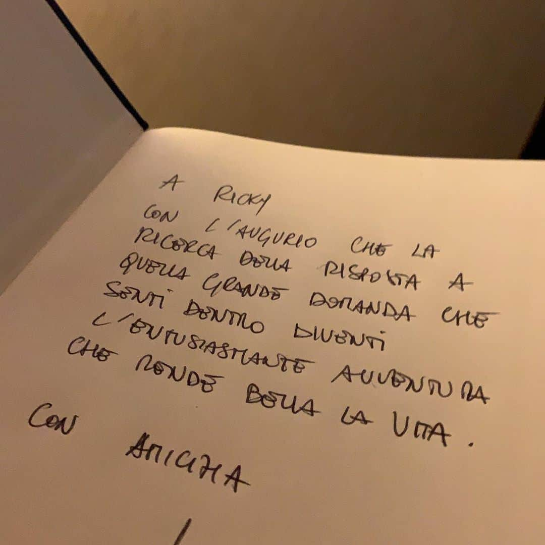 リッカルド・サポナーラさんのインスタグラム写真 - (リッカルド・サポナーラInstagram)「💫」6月21日 7時15分 - rickinara
