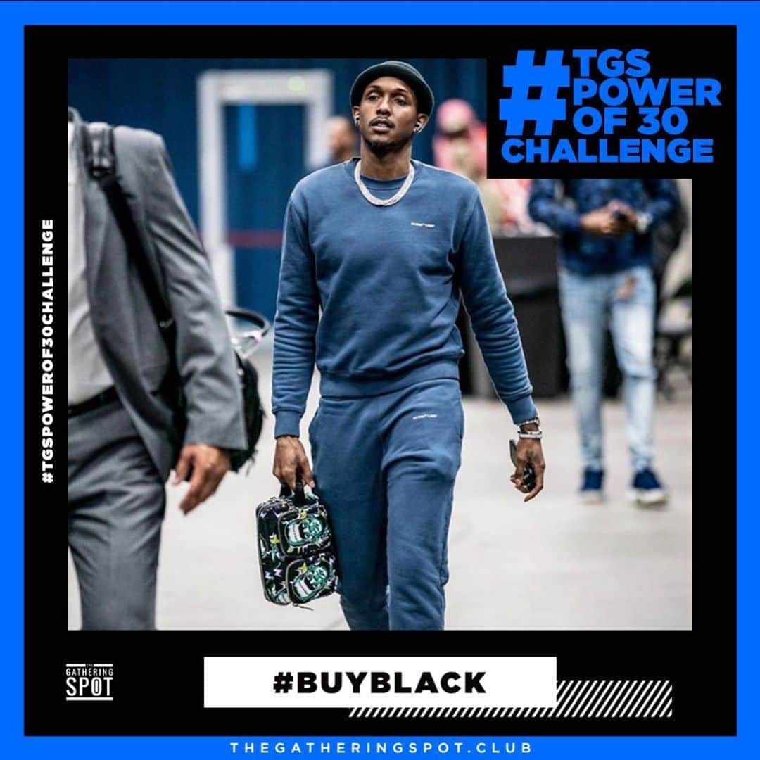 ルイス・ウィリアムスのインスタグラム：「For my bro @spotonrw’s 30th Birthday, he decided to celebrate by challenging me and 10,000 people to spend at least $30 at a Black-owned business by Monday, June 22. Text POWEROF30 to 474747 or go to @thegatheringspots bio to accept the #TGSPowerof30Challenge and show your receipts. #buyblack」