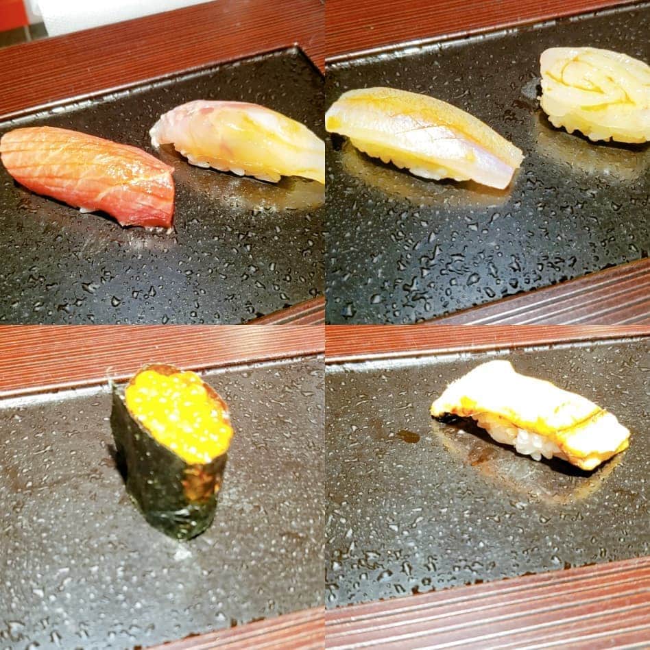 桃瀬えりなのインスタグラム：「お寿司コース🍣💕美味しかったぁ😋🎶 ホテルのチョコのお土産も😚🙏可愛くて美味しいの🍫💝 #gourmet #hoteldinner #sushi #chocolate #follow #followme #グランドプリンスホテル新高輪 #和食清水 #お寿司コース #ホテルディナー #グルメ #チョコレート #いいね返し #フォロー返し」
