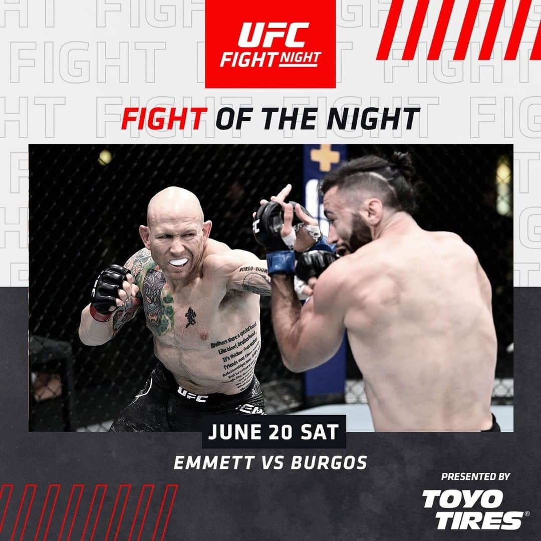 UFCさんのインスタグラム写真 - (UFCInstagram)「Fight of the Night and potential Fight of the Year? 💵 #UFCVegas3」6月21日 12時22分 - ufc