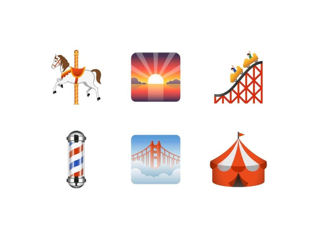 Dribbbleさんのインスタグラム写真 - (DribbbleInstagram)「Emoji: Places by Icons 8 ⠀ ⠀ #dribbble #design #icondesign #iconography #dribbblers」6月21日 12時35分 - dribbble