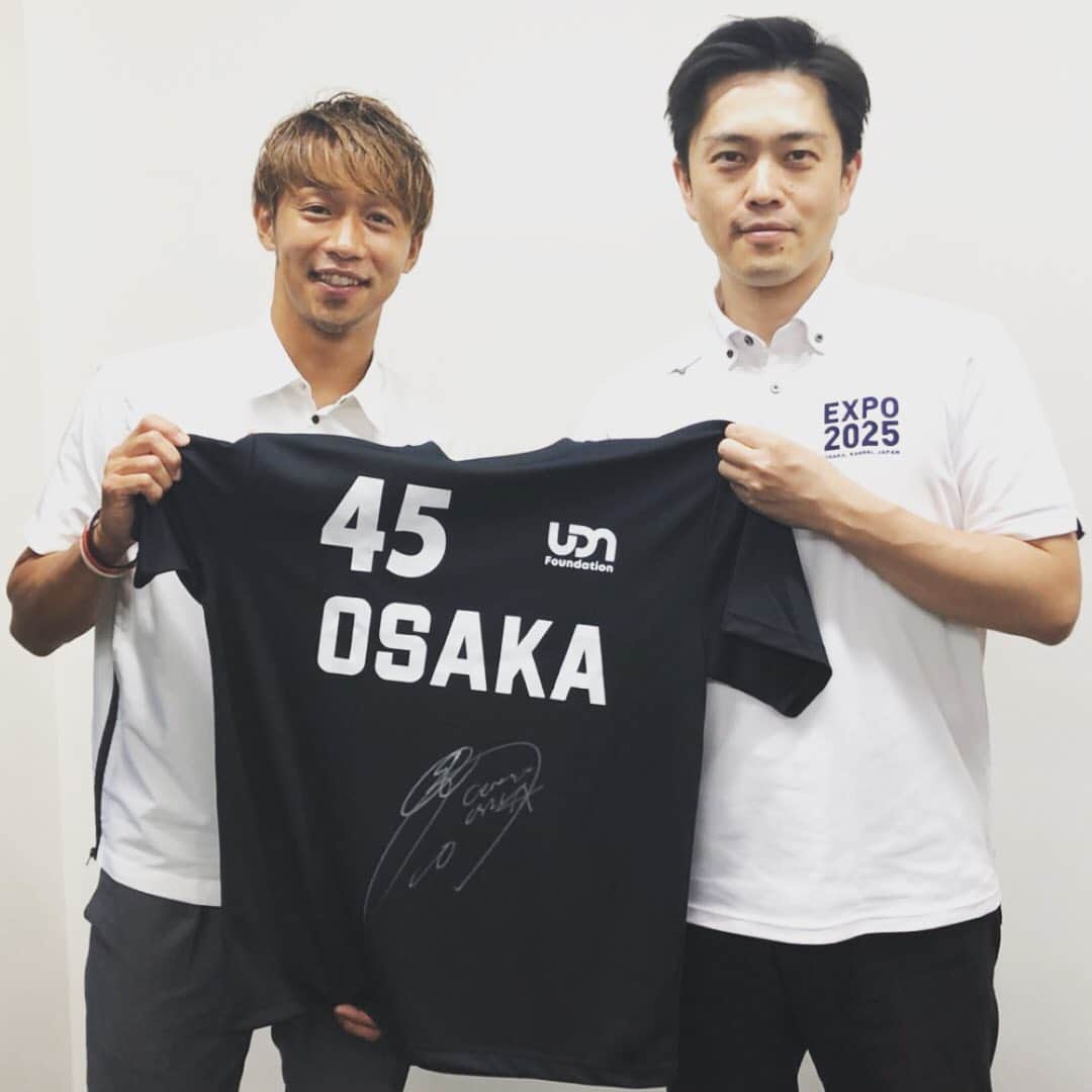 清武弘嗣さんのインスタグラム写真 清武弘嗣instagram 先日 吉村大阪府知事とお会いする機会をいただきました 僕はサッカーを通じて大阪を盛り上げていきたいと思います Osaka 吉村洋文大阪府知事 6月21日 13時43分 Kiyotake Hiroshi Official