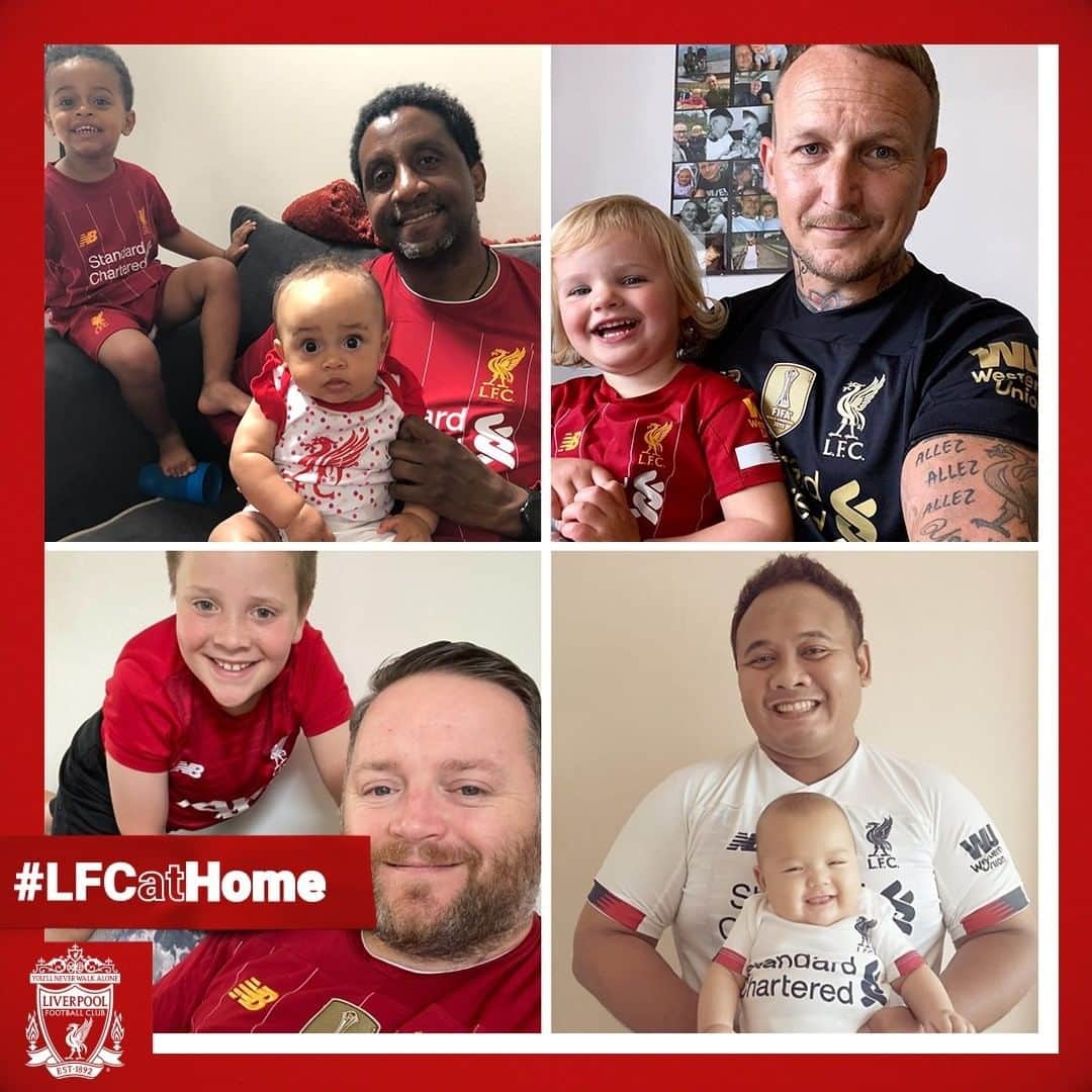 リヴァプールFCさんのインスタグラム写真 - (リヴァプールFCInstagram)「Happy #FathersDay, Reds! 🙌 Have a great day and be part of the action with #LFCatHome ❤ #StaySafe #LFC #LiverpoolFC」6月22日 0時45分 - liverpoolfc