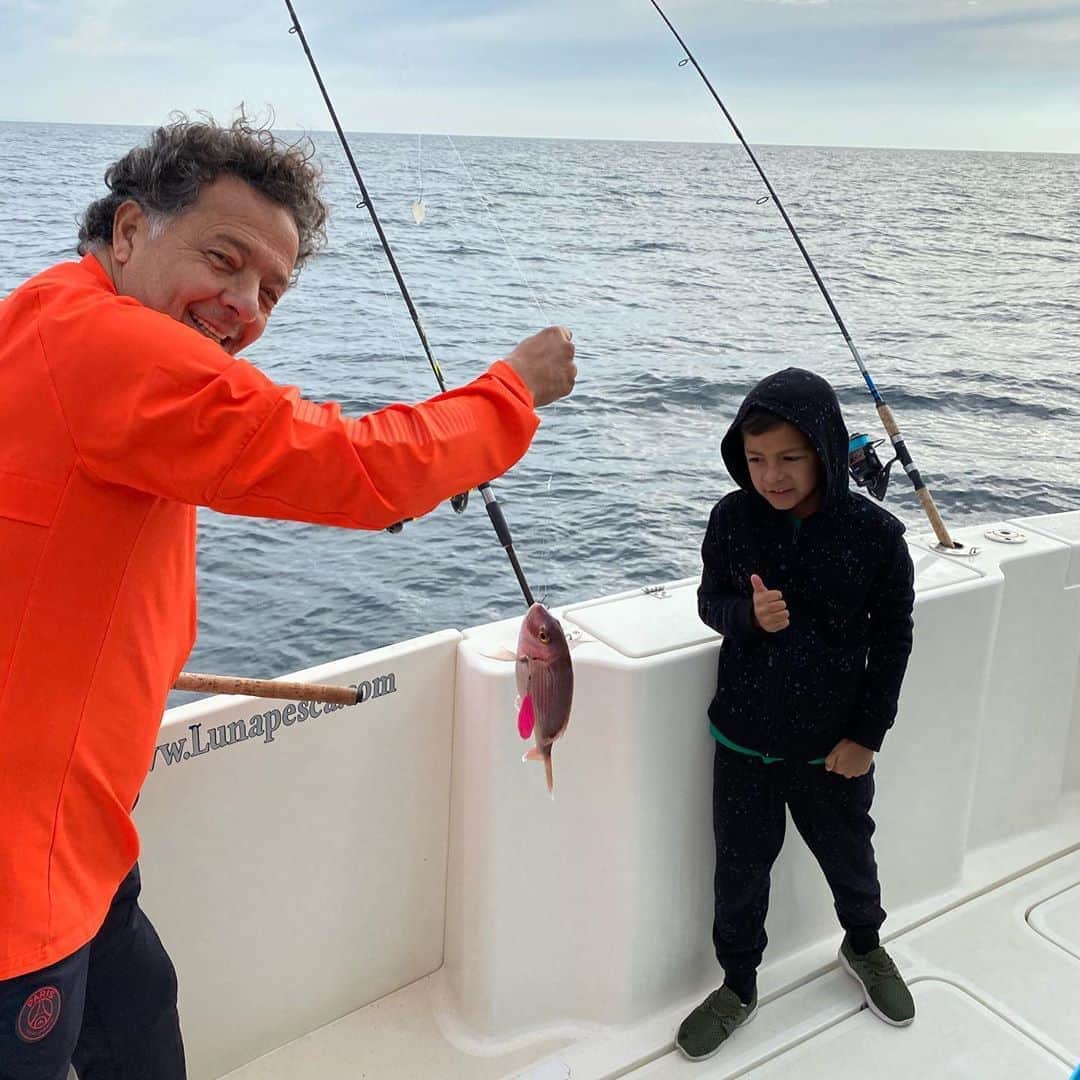 マヌエル・ランシニのインスタグラム：「Feliz día para vos viejo, gracias por todo lo que haces por nosotros y por ser el padre que sos. Te amo ❤️ siempre con vos」